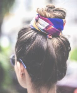 Bun scarf Fashion Lab Trend of summer 2